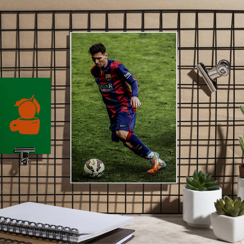 Lionel Messi | LM#10 | Football Poster