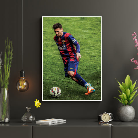 Lionel Messi | LM#10 | Football Poster