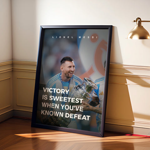 Messi Victory Quote