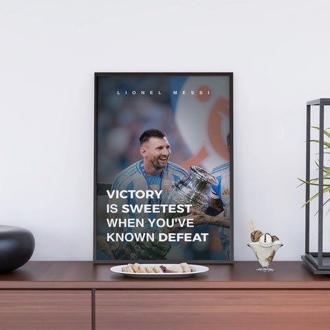 Messi Victory Quote