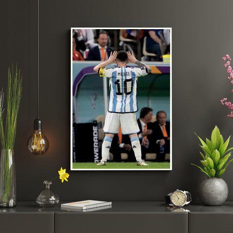 Lionel Messi | LM#19 | Football Poster