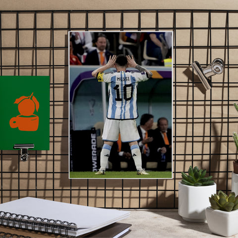 Lionel Messi | LM#19 | Football Poster