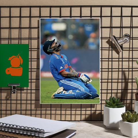 Virat Kohli | VK#1 | Cricket Poster