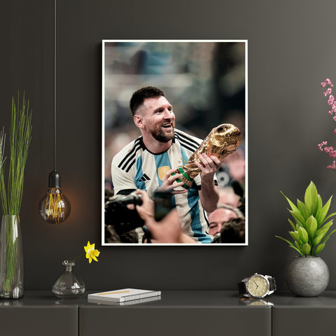 Lionel Messi | LM#20 | Football Poster