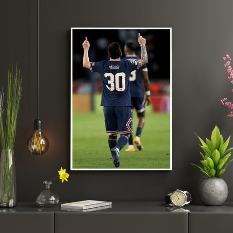 Lionel Messi | LM#22 | Football Poster