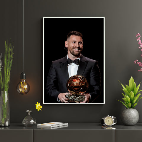 Lionel Messi | LM#24 | Football Poster