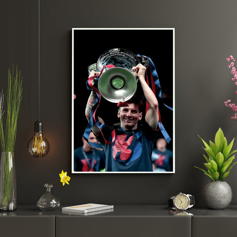 Lionel Messi | LM#6 | Football Poster