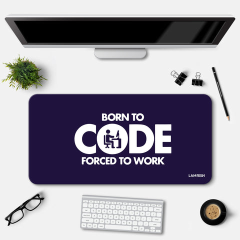 Born to Code Developer Desk Mat | Desk Pad | Mousepad