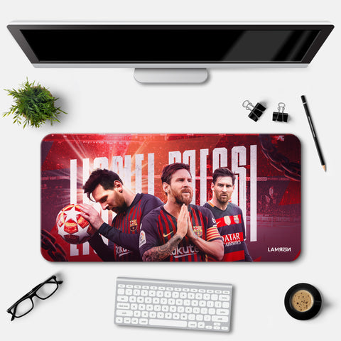 Messi Barcelona Desk Mat | Desk Pad | Mousepad