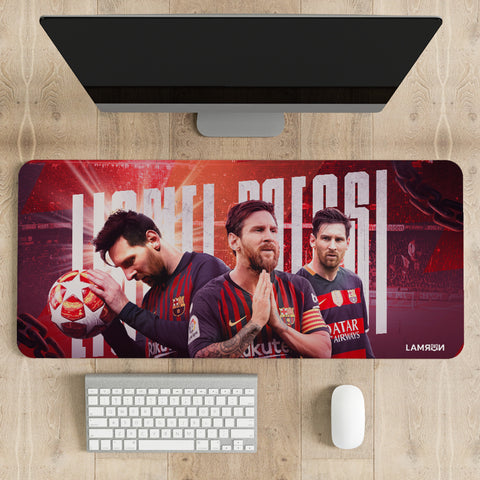 Messi Barcelona Desk Mat | Desk Pad | Mousepad