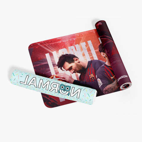 Messi Barcelona Desk Mat | Desk Pad | Mousepad