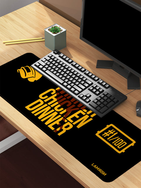 BGMI WWCD #1 Gaming Desk Mat | Desk Pad | Mousepad