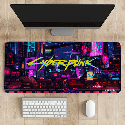 Cyber Punk 2077 Desk Mat | Desk Pad | Mousepad