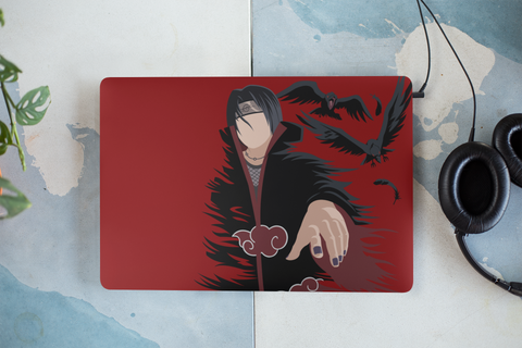 Itachi Uchiha Abstract Art Laptop Skin