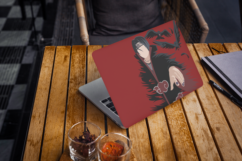 Itachi Uchiha Abstract Art Laptop Skin