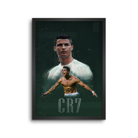 CR7 Cristiano Ronaldo Abstract Art