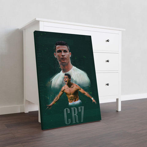 CR7 Cristiano Ronaldo Abstract Art