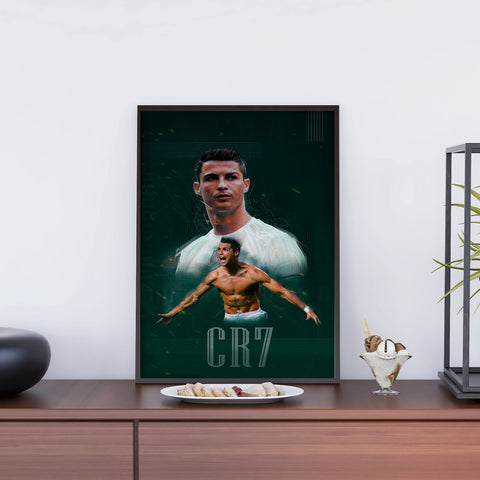 CR7 Cristiano Ronaldo Abstract Art