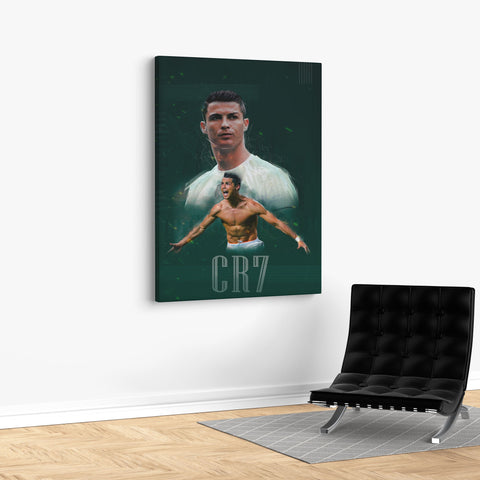 CR7 Cristiano Ronaldo Abstract Art