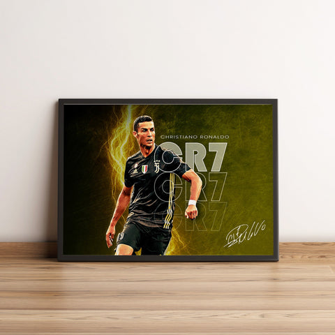 CR7 Cristiano Ronaldo Storm Wallpaper