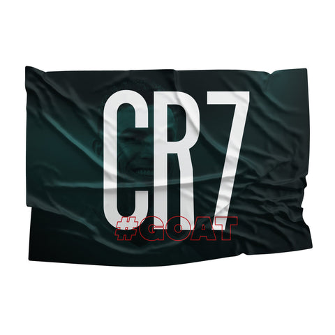 CR07 Ronaldo GOAT Flag