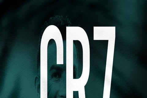 CR07 Ronaldo GOAT Flag