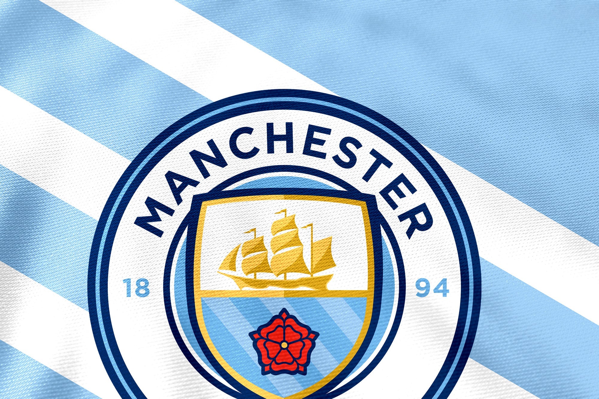 Football Flag | Manchester City Football Club HQ Flag – Lamron.co