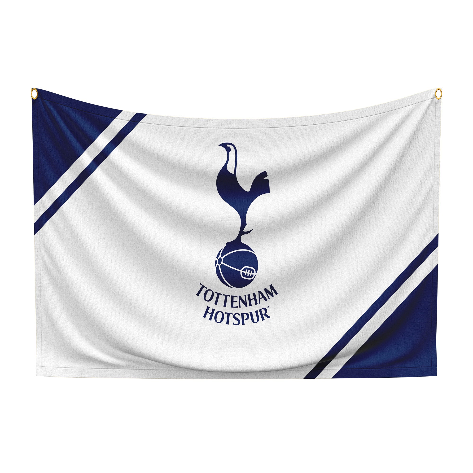  Tottenham Hotspur F.C. Flag CC, White, 5x3 : Sports