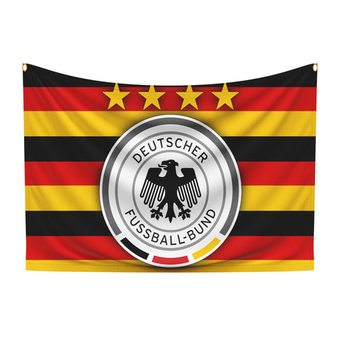 German Football Team For Win Flag