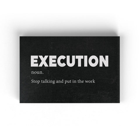 Execution Dictionary