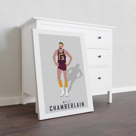 Wilt Chamberlain Abstract Art