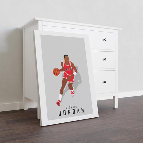 Micheal Jordan Abstract Art