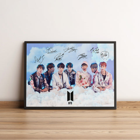 BTS Artist with Singatures