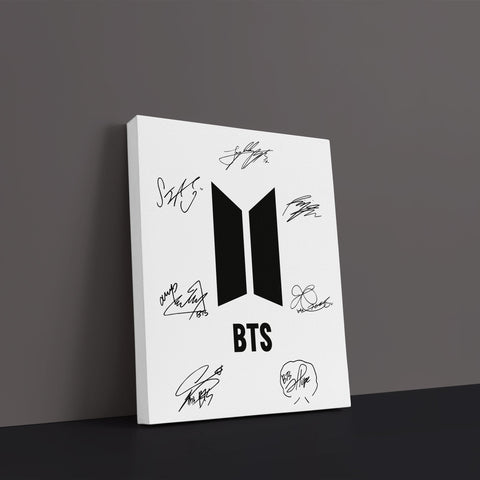 BTS LOGO With Singature