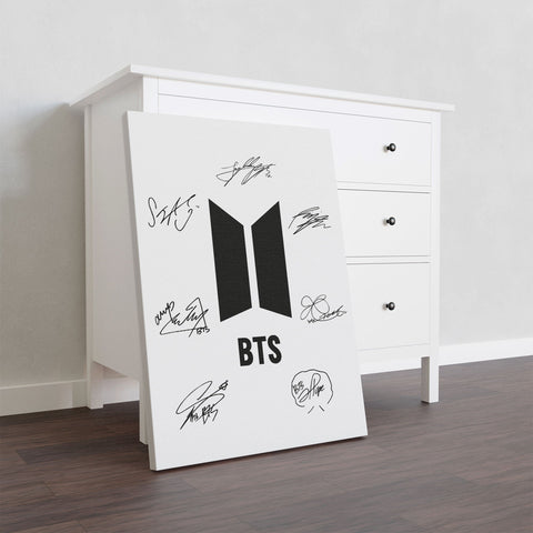 BTS LOGO With Singature