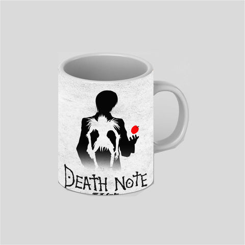 Death Note Apple Anime White Ceramic Mug